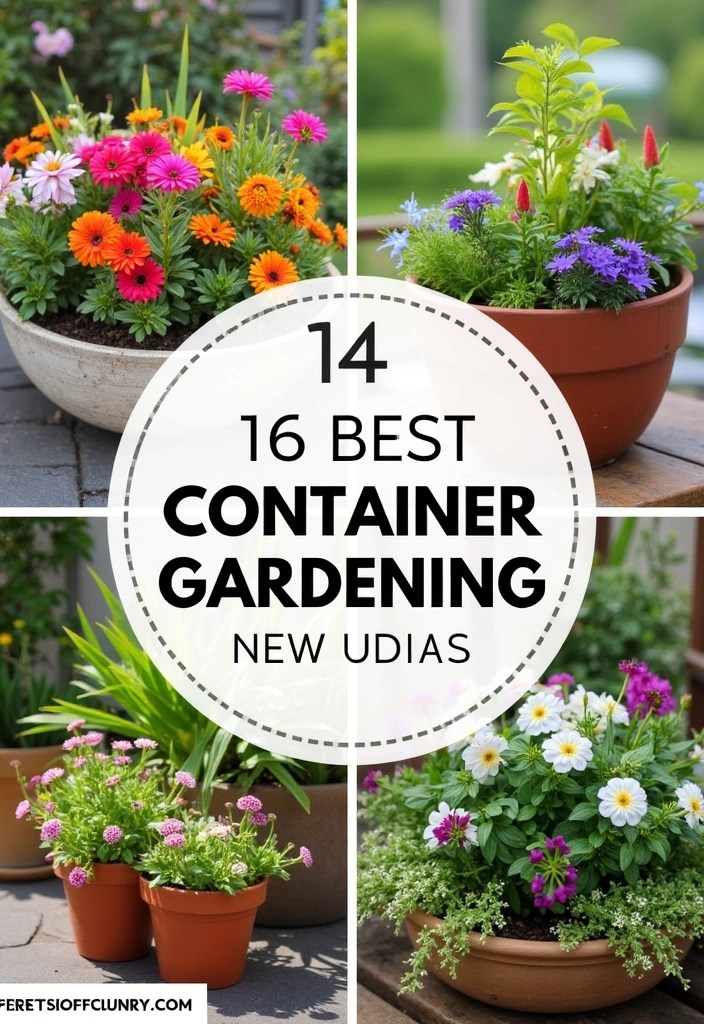 15 Creative Container Gardening Ideas for Small Spaces That Will Blow Your Mind! - Conclusion
