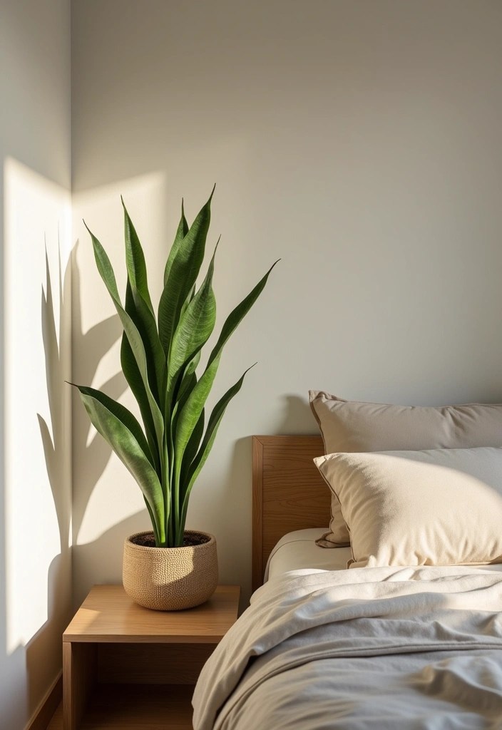 20 Indoor Plants That'll Purify Your Air and Light Up Your Space! (Tip #15 is a Game Changer!) - 15. Tip #15: The Snake Plant in the Bedroom!