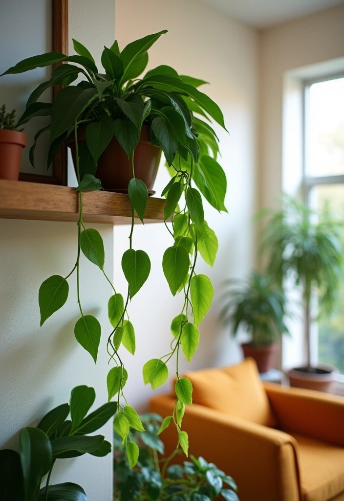 20 Indoor Plants That'll Purify Your Air and Light Up Your Space! (Tip #15 is a Game Changer!) - 6. Pothos (Epipremnum aureum)