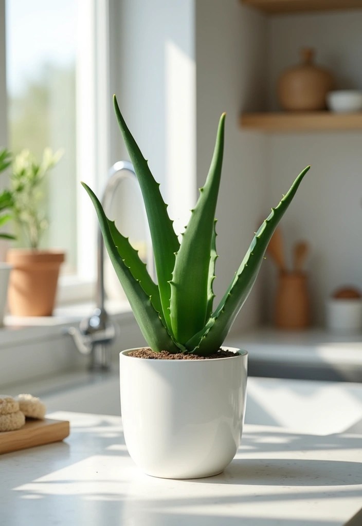 20 Indoor Plants That'll Purify Your Air and Light Up Your Space! (Tip #15 is a Game Changer!) - 9. Aloe Vera (Aloe barbadensis miller)
